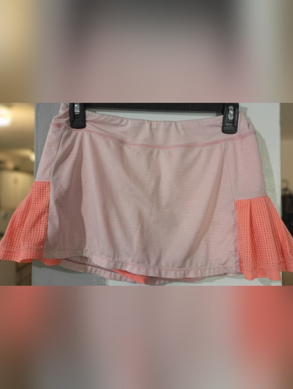 C9 Champion Girls(14/16) Performance Skort - Pink Coral Heather Stripe
